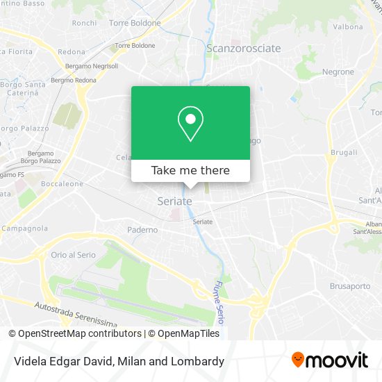 Videla Edgar David map