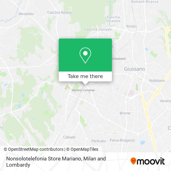 Nonsolotelefonia Store Mariano map