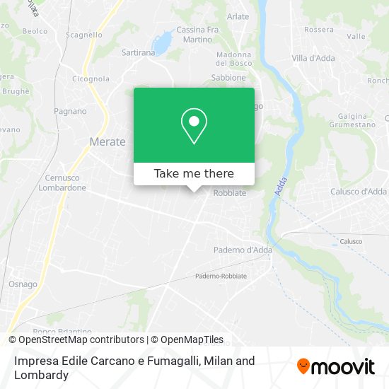 Impresa Edile Carcano e Fumagalli map
