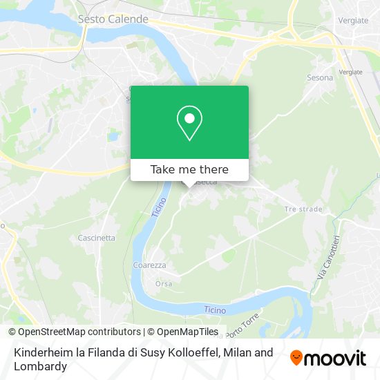 Kinderheim la Filanda di Susy Kolloeffel map