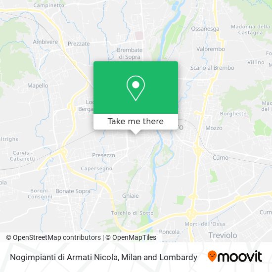 Nogimpianti di Armati Nicola map