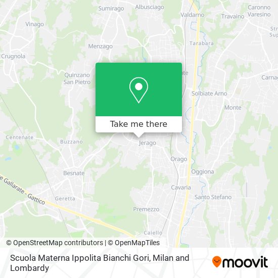 Scuola Materna Ippolita Bianchi Gori map