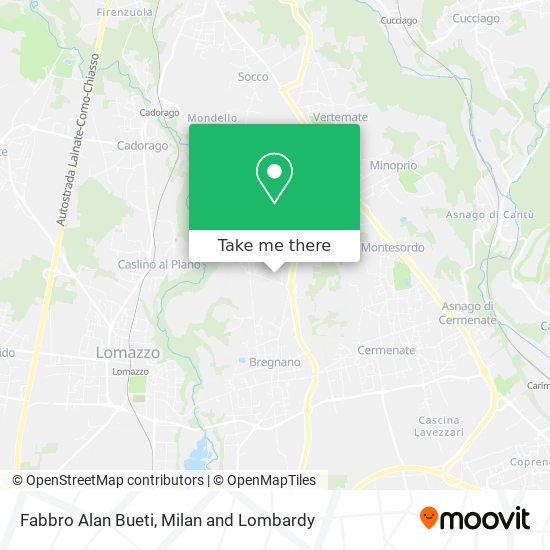 Fabbro Alan Bueti map