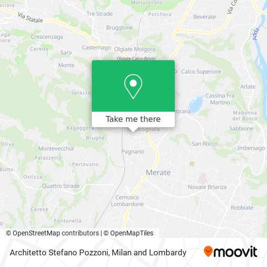 Architetto Stefano Pozzoni map