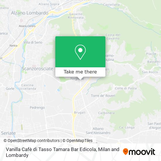 Vanilla Cafè di Tasso Tamara Bar Edicola map