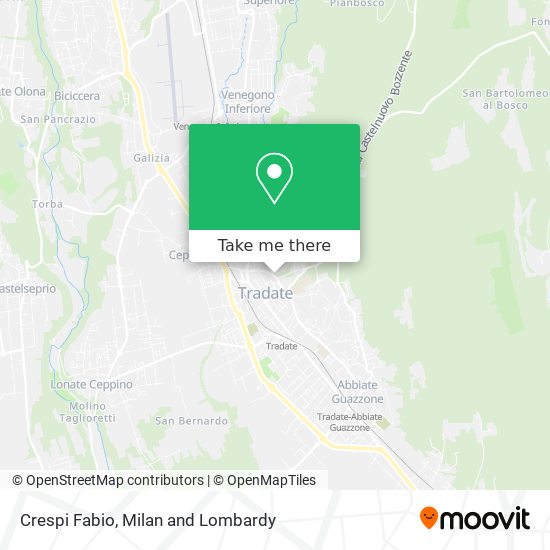 Crespi Fabio map