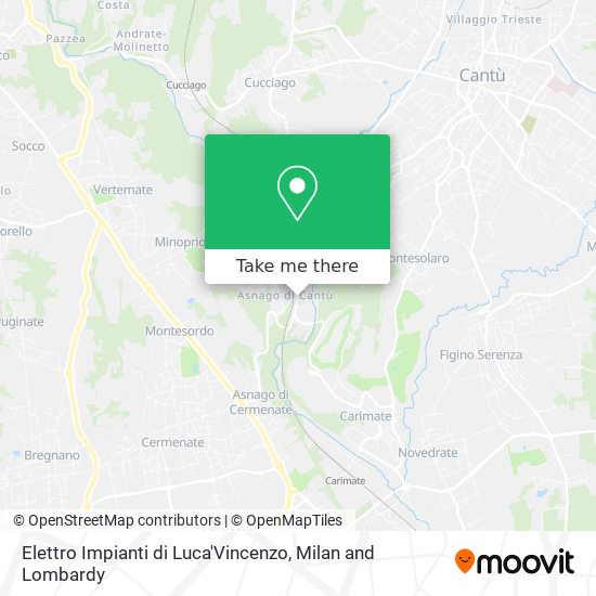 Elettro Impianti di Luca'Vincenzo map