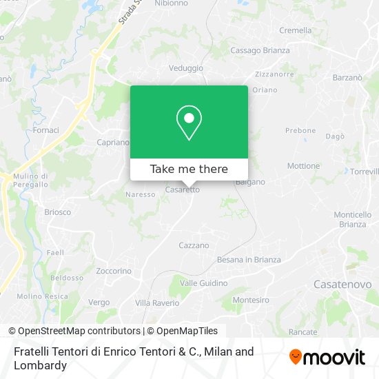 Fratelli Tentori di Enrico Tentori & C. map