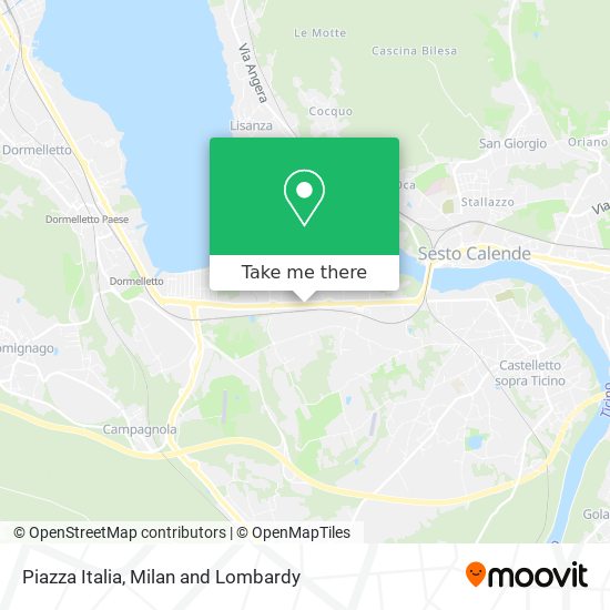 Piazza Italia map