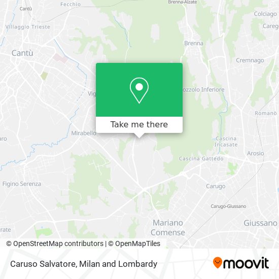 Caruso Salvatore map