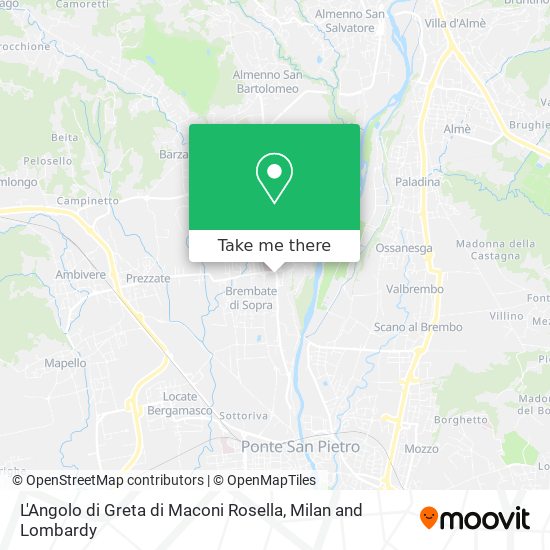 L'Angolo di Greta di Maconi Rosella map