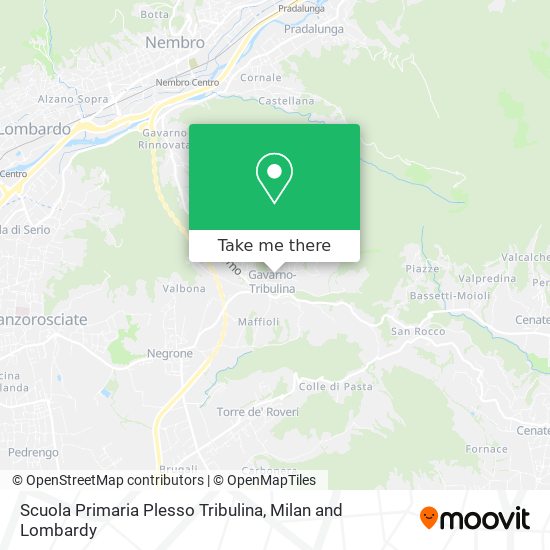 Scuola Primaria Plesso Tribulina map