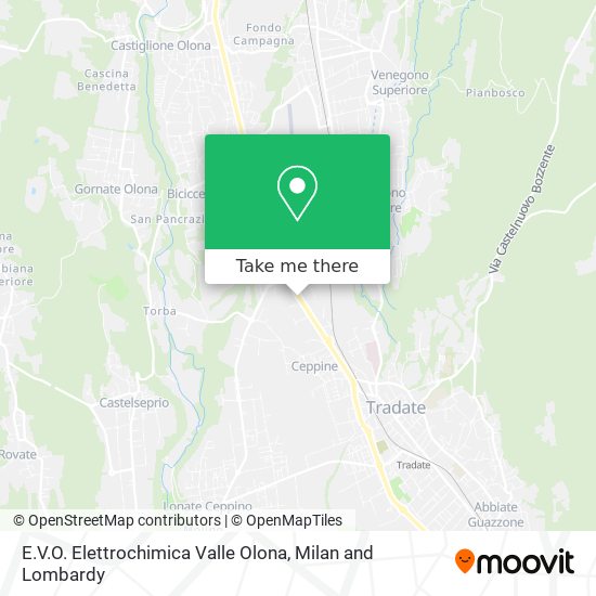 E.V.O. Elettrochimica Valle Olona map