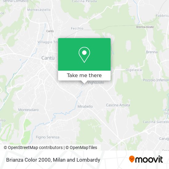 Brianza Color 2000 map