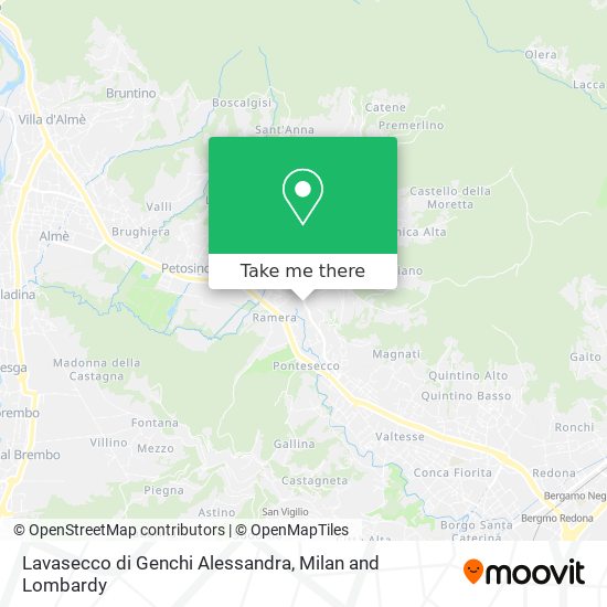 Lavasecco di Genchi Alessandra map