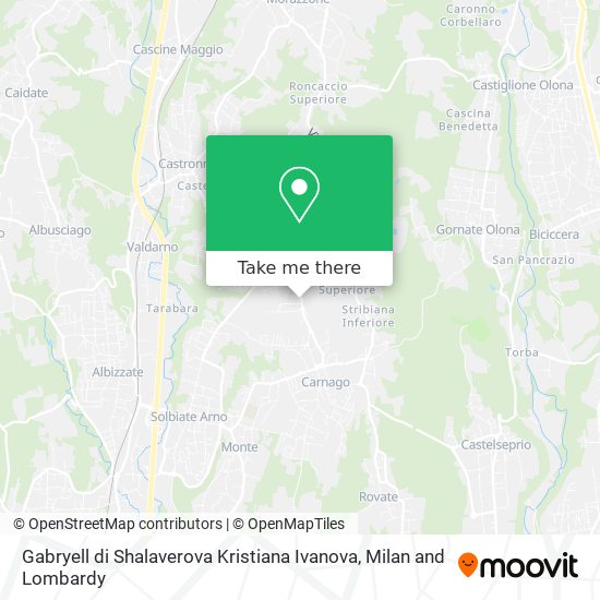 Gabryell di Shalaverova Kristiana Ivanova map