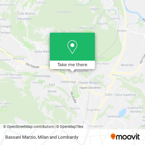 Bassani Marzio map