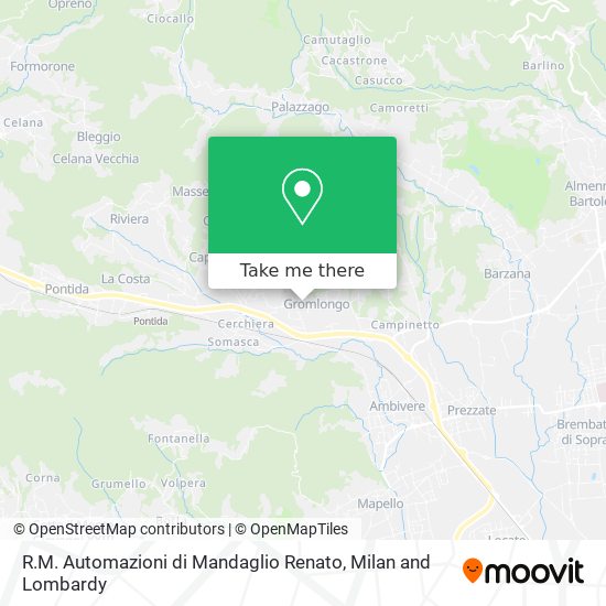 R.M. Automazioni di Mandaglio Renato map