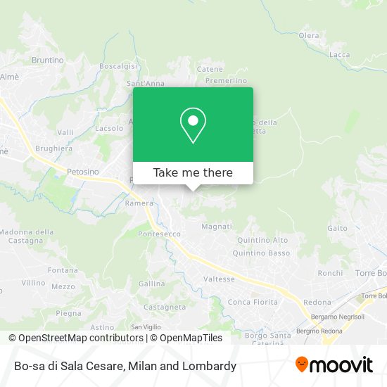 Bo-sa di Sala Cesare map