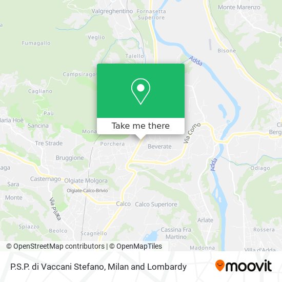 P.S.P. di Vaccani Stefano map