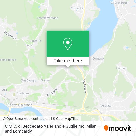 C.M.C. di Beccegato Valeriano e Guglielmo map