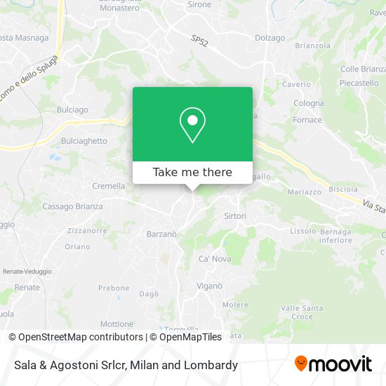 Sala & Agostoni Srlcr map