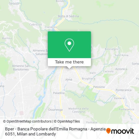 Bper - Banca Popolare dell'Emilia Romagna - Agenzia 6051 map