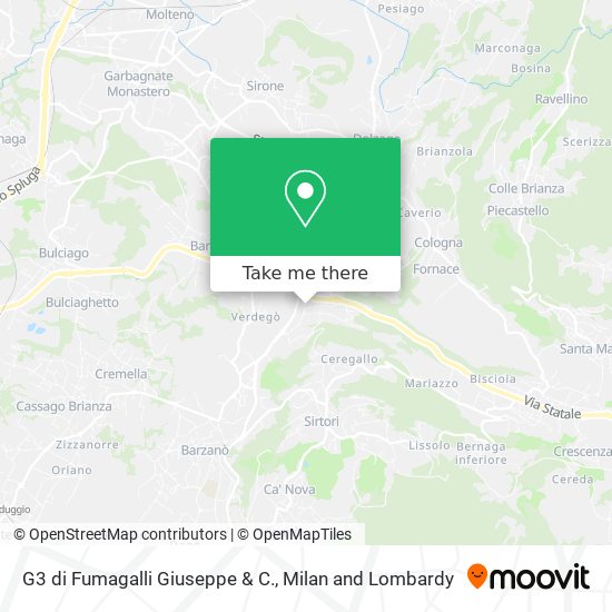 G3 di Fumagalli Giuseppe & C. map