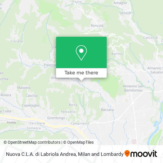 Nuova C.L.A. di Labriola Andrea map