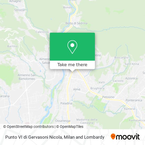 Punto VI di Gervasoni Nicola map