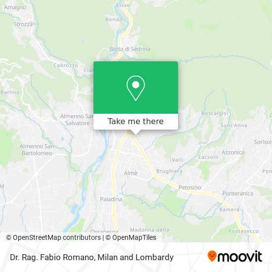 Dr. Rag. Fabio Romano map