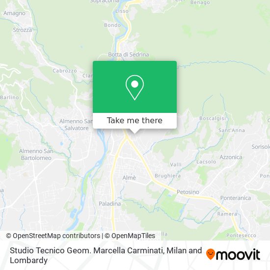 Studio Tecnico Geom. Marcella Carminati map