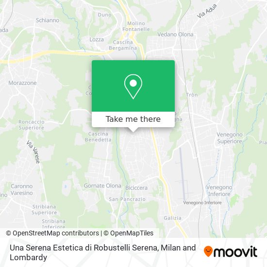 Una Serena Estetica di Robustelli Serena map