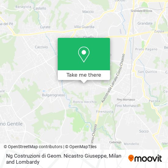 Ng Costruzioni di Geom. Nicastro Giuseppe map