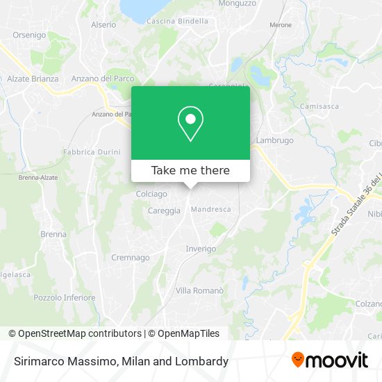 Sirimarco Massimo map