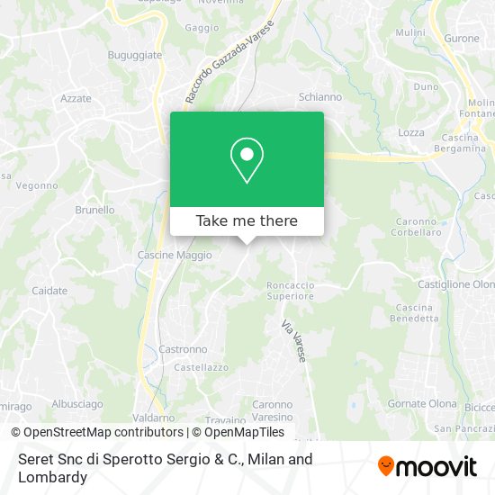 Seret Snc di Sperotto Sergio & C. map