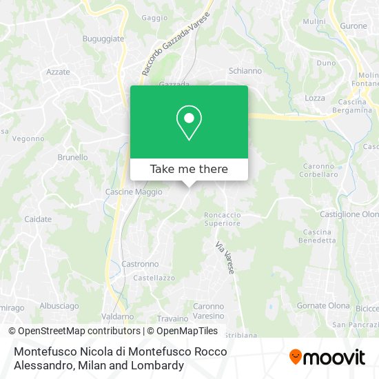 Montefusco Nicola di Montefusco Rocco Alessandro map