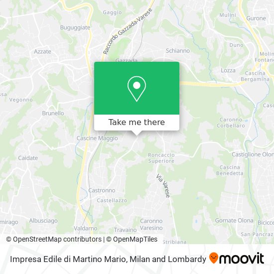 Impresa Edile di Martino Mario map