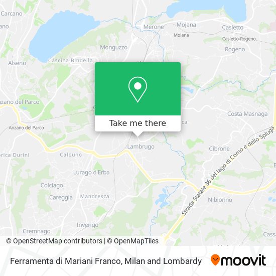 Ferramenta di Mariani Franco map
