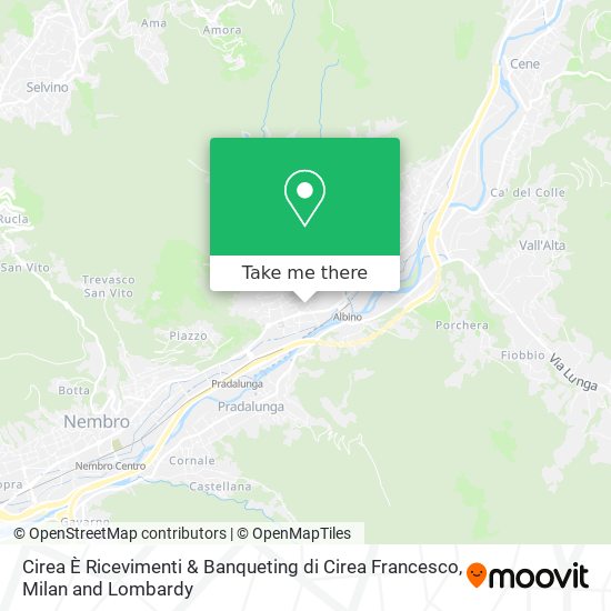 Cirea È Ricevimenti & Banqueting di Cirea Francesco map