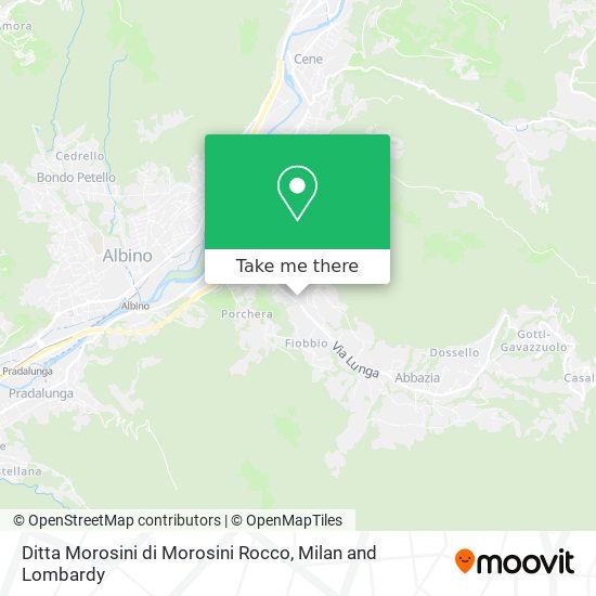 Ditta Morosini di Morosini Rocco map