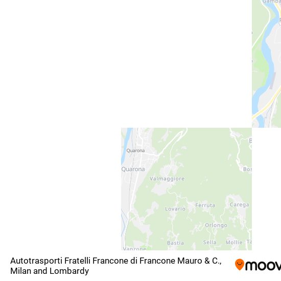 Autotrasporti Fratelli Francone di Francone Mauro & C. map
