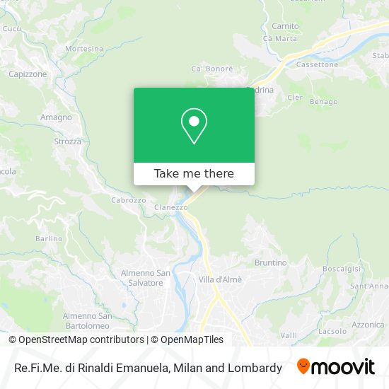 Re.Fi.Me. di Rinaldi Emanuela map