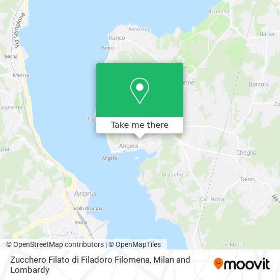 Zucchero Filato di Filadoro Filomena map
