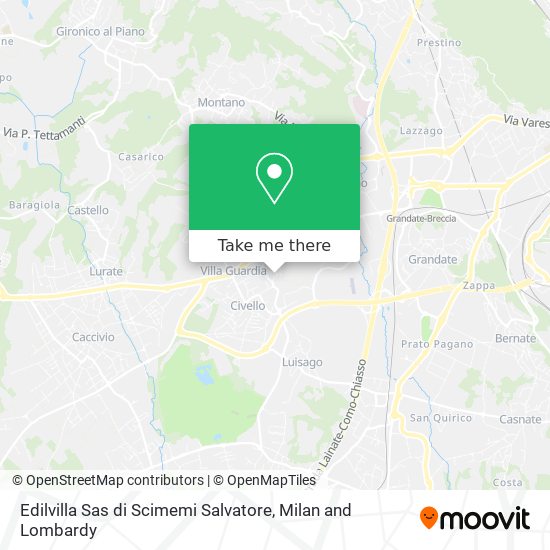 Edilvilla Sas di Scimemi Salvatore map