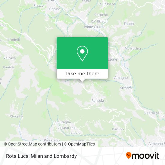 Rota Luca map