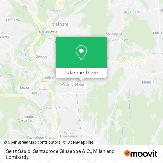 Seltz Sas di Santacroce Giuseppe & C. map