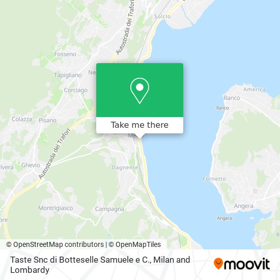 Taste Snc di Botteselle Samuele e C. map