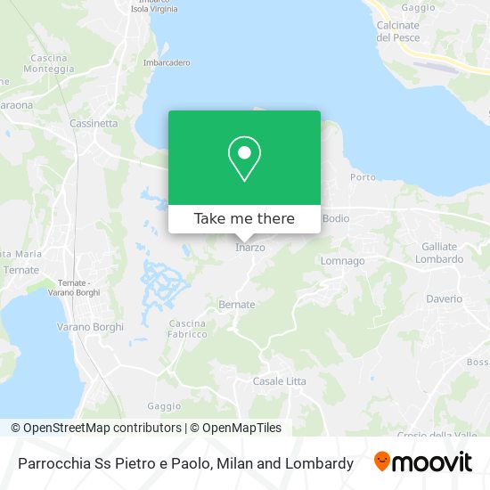 Parrocchia Ss Pietro e Paolo map