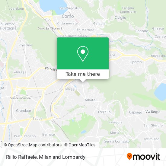 Riillo Raffaele map